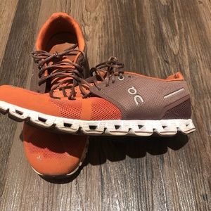 On cloud running shoes